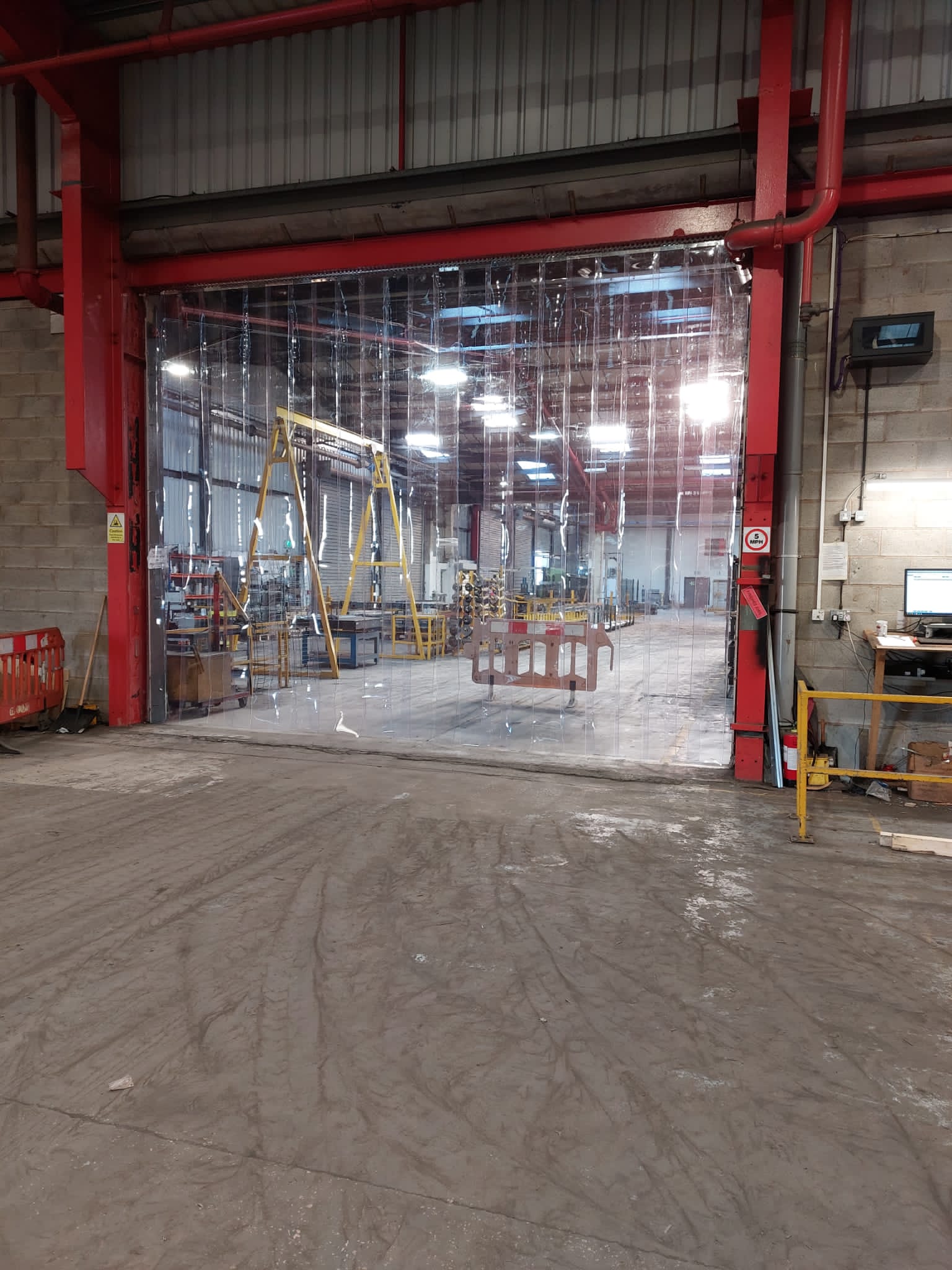 PVC Curtains | PVC Curtain Manufacturer | PVC Strip Curtain Installation